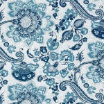 052 Paisley-blau-weiss