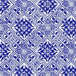 123 Ornament-Orient-blau